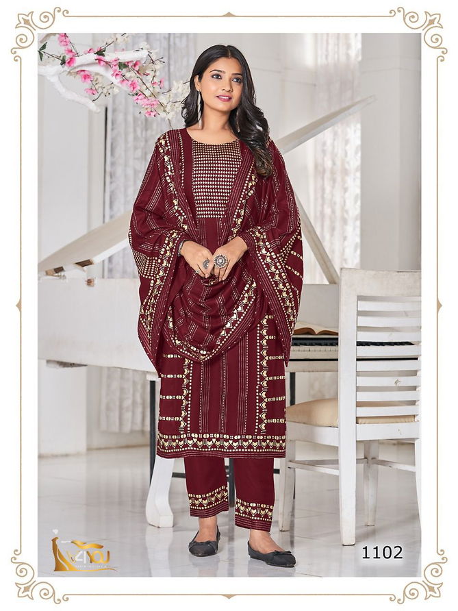 Nykaa Vol 11 V4you Salwar Kameez Readymade Catalog